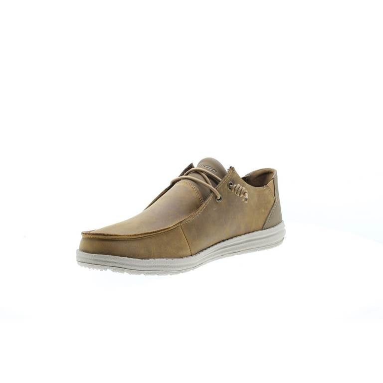 Skechers SCARPA ELASTICO Cuoio
