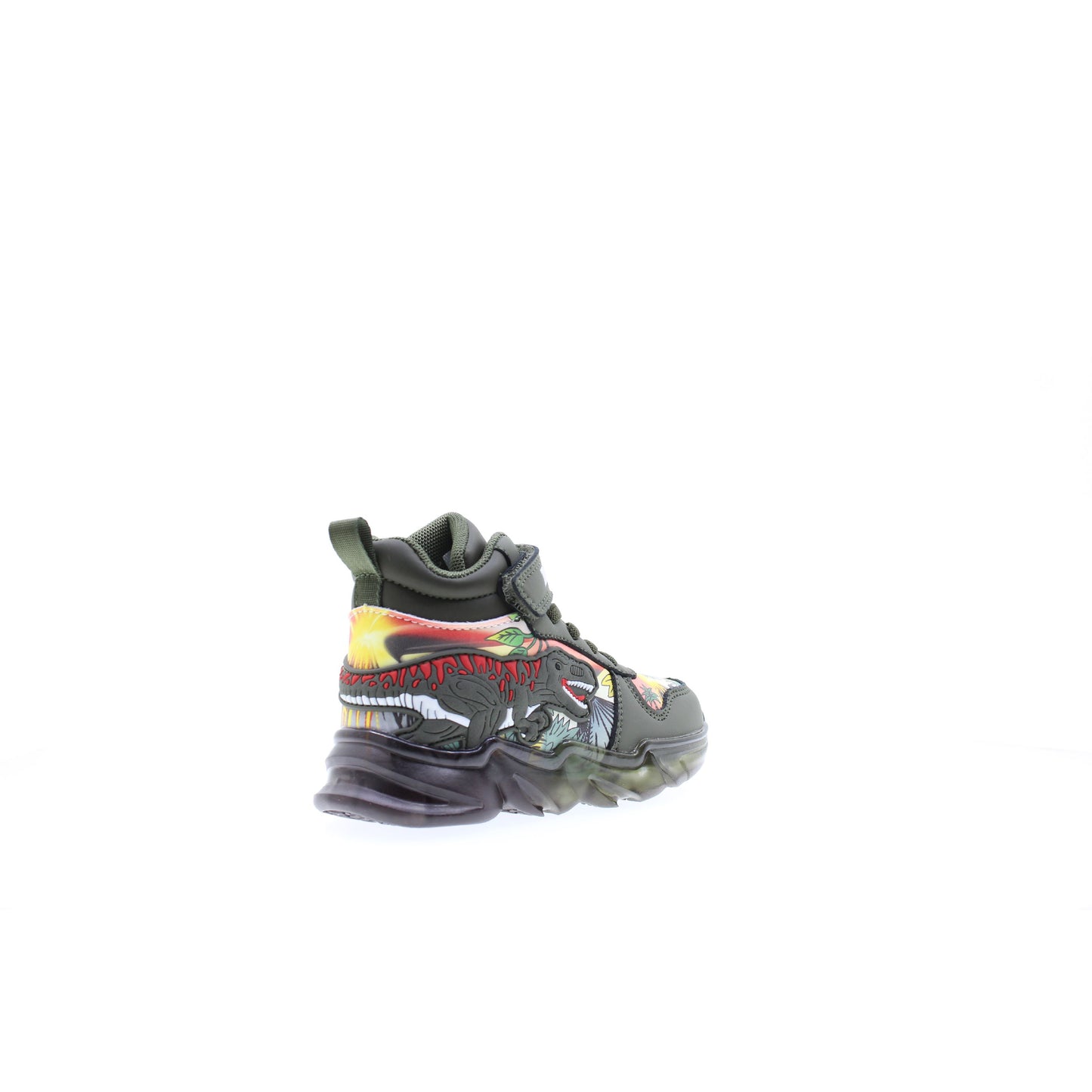Sneakers Bull Boys DNAK3394 Bambino Verde Dinosauro - Avventura Colorata - GIORDANO 137