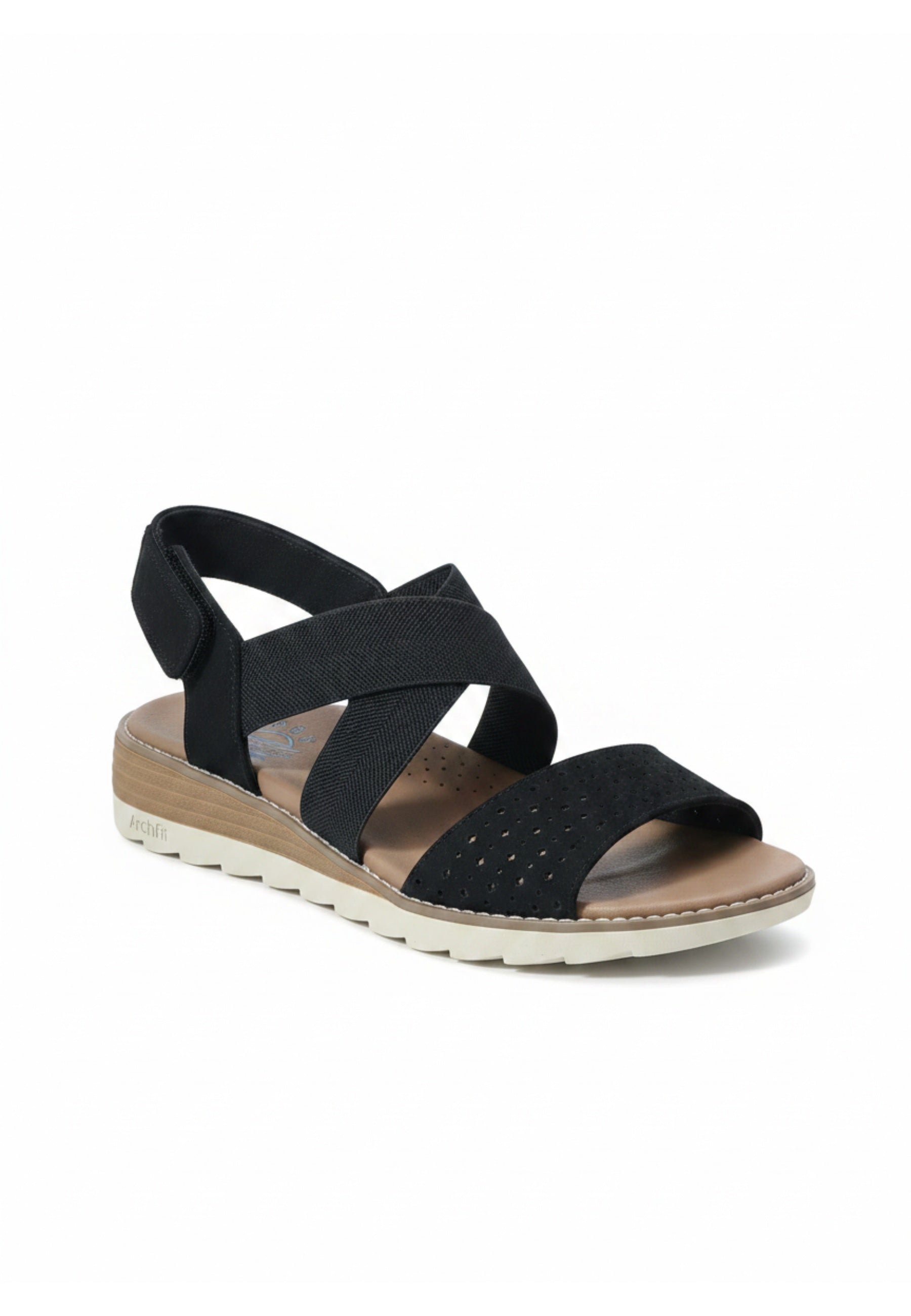 Skechers SANDALO Nero