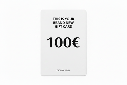 GIFT CARD - GIORDANO 137