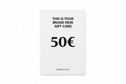 GIFT CARD - GIORDANO 137
