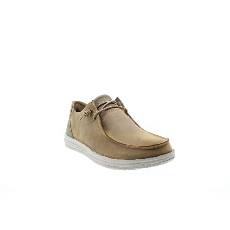 Skechers SCARPA ELASTICO Cuoio