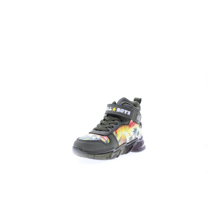 Sneakers Bull Boys DNAK3394 Bambino Verde Dinosauro - Avventura Colorata - GIORDANO 137