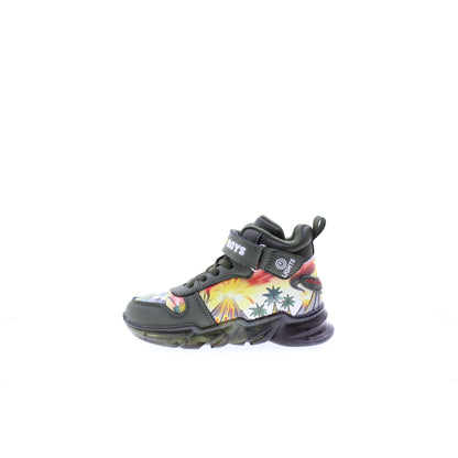 Sneakers Bull Boys DNAK3394 Bambino Verde Dinosauro - Avventura Colorata - GIORDANO 137