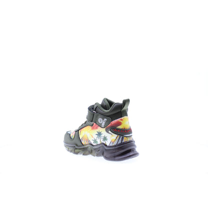 Sneakers Bull Boys DNAK3394 Bambino Verde Dinosauro - Avventura Colorata - GIORDANO 137