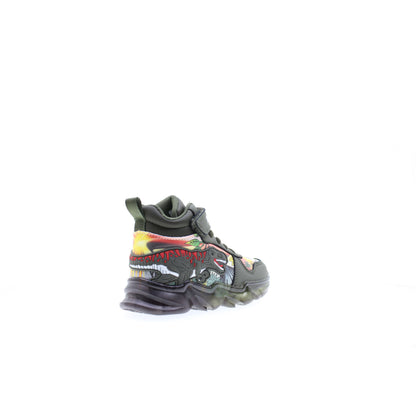 Sneakers Bull Boys DNAK3394 Bambino Verde Dinosauro - Avventura Colorata - GIORDANO 137
